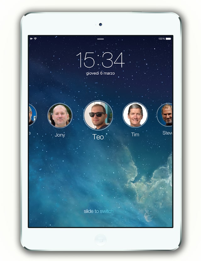 ipad multi user