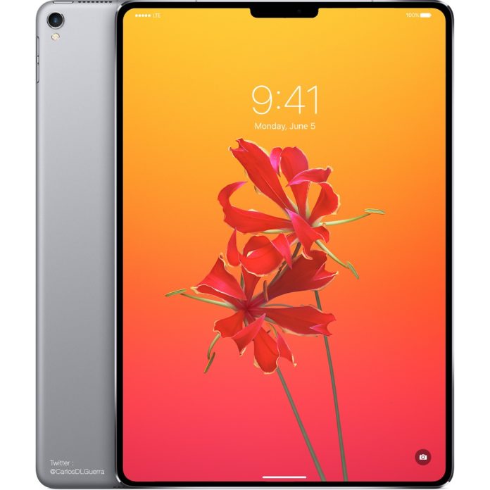 iPad Pro Face ID Notch