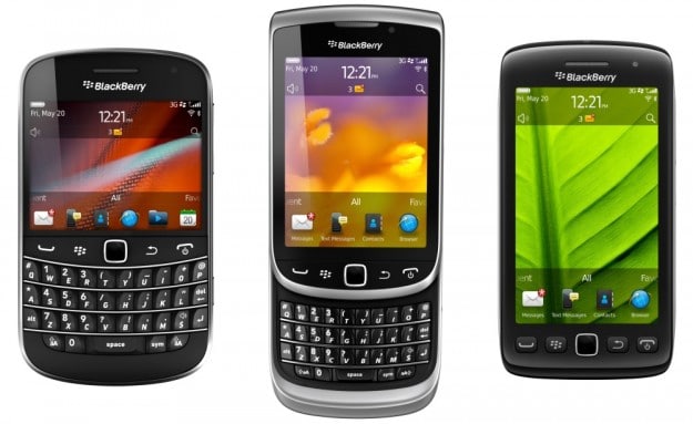 BlackBerry OS 7 Phones