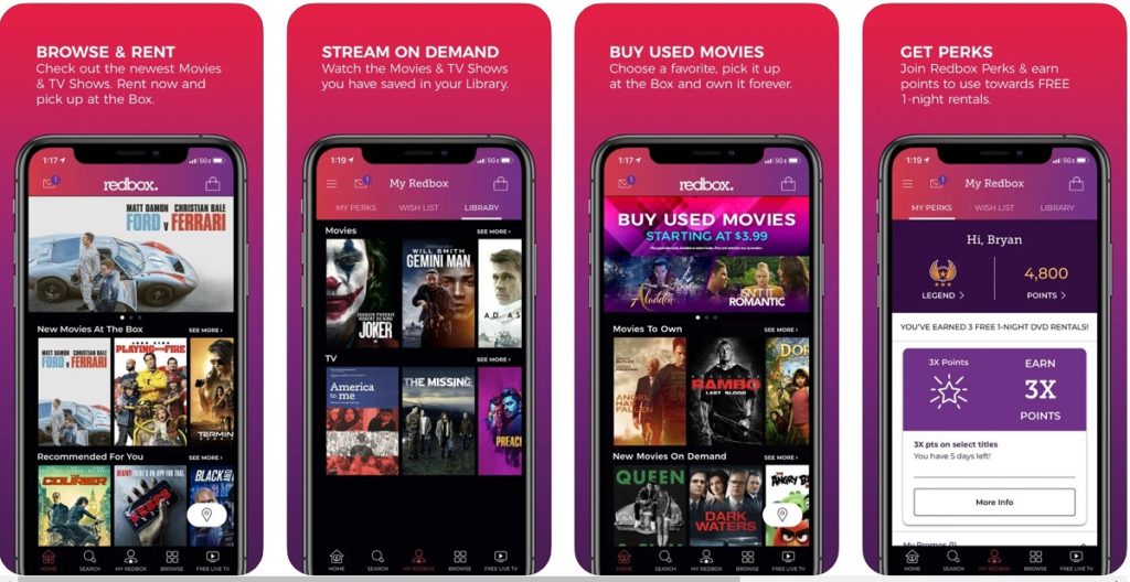 Redbox on demand