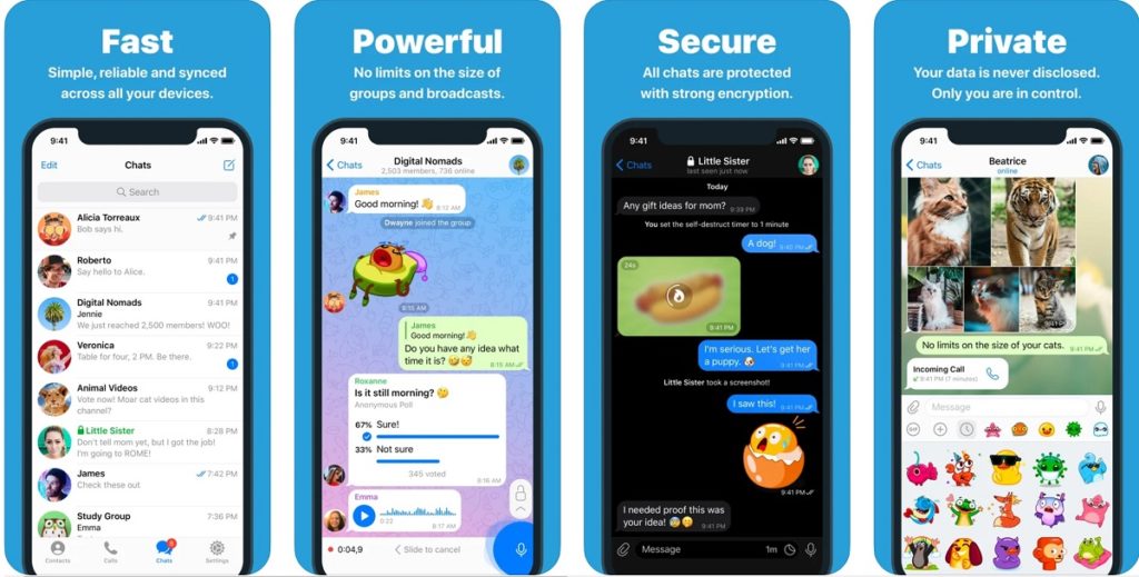 Telegram ios