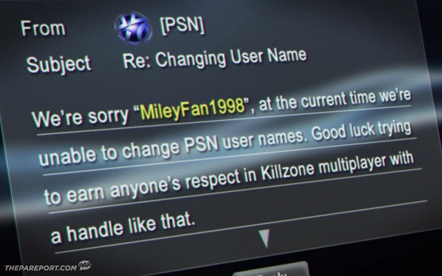 Change PSN ID