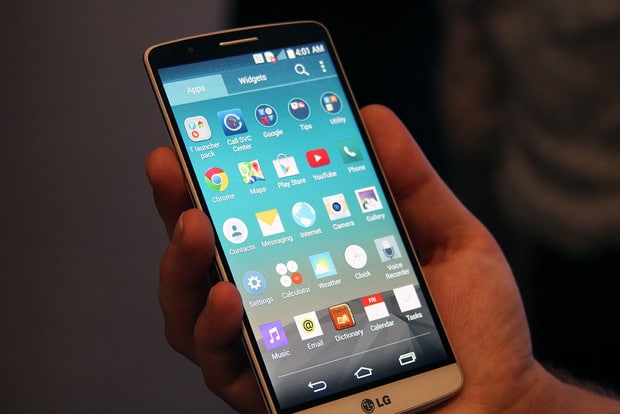 LG G3 Android app drawer