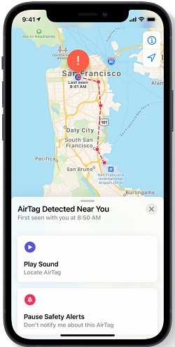 AirTag stalker