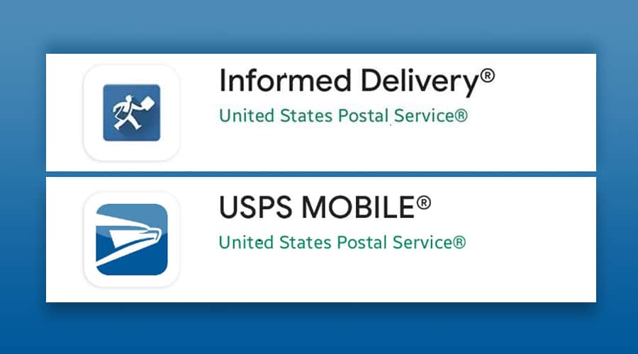 USPS Mobile apps